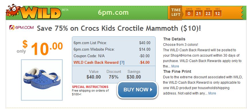 Crocs Coupon Codes and Printable Coupons
