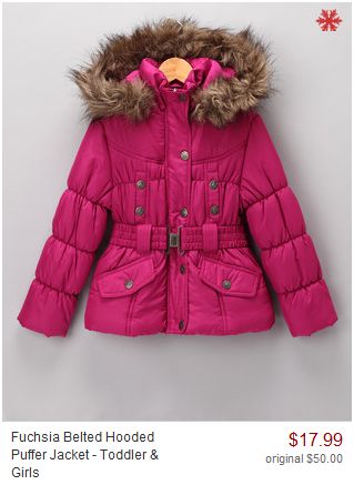 Girls Warm Winter Coats - Sm Coats