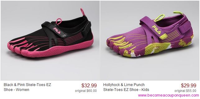 Zulily has Fila Shoes up to 60% off including Skele-Toes! - Become a ...