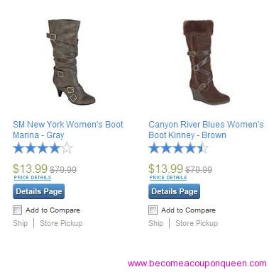 sears boots sale