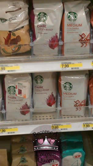 Target: 12 oz. Starbucks Coffee Only $3.99 after Coupon Stack (1/2 off)!