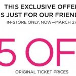 limited 15 off