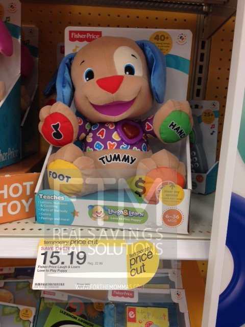 Target Laugh and Learn Puppy Only $10.19 (reg. $22.99)!  Become a