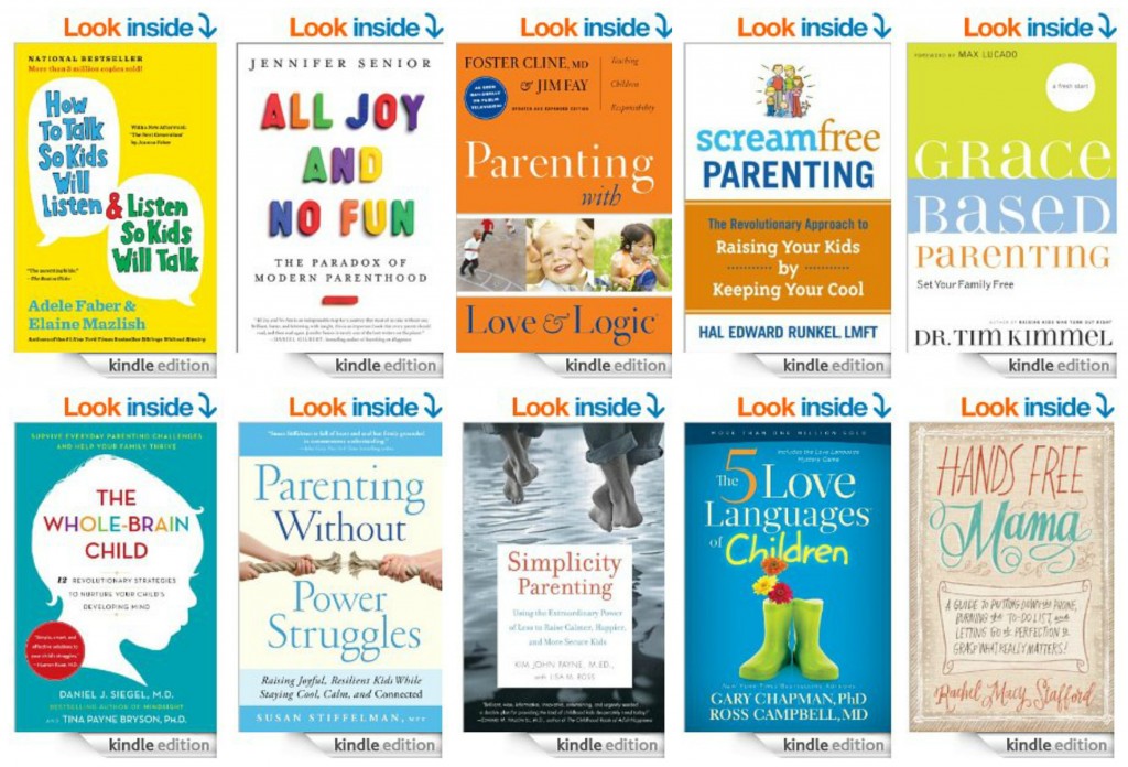 top 10 Kindle books on parenting