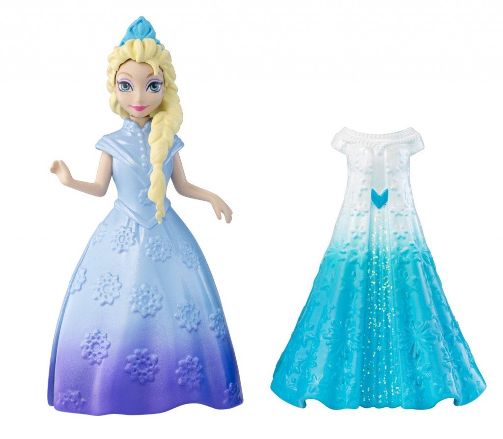 elsa and anna magiclip dolls