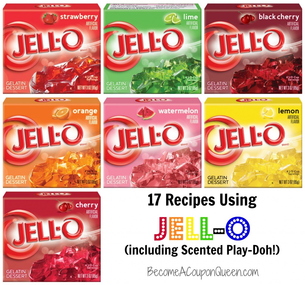 17 recipes using JELL-O