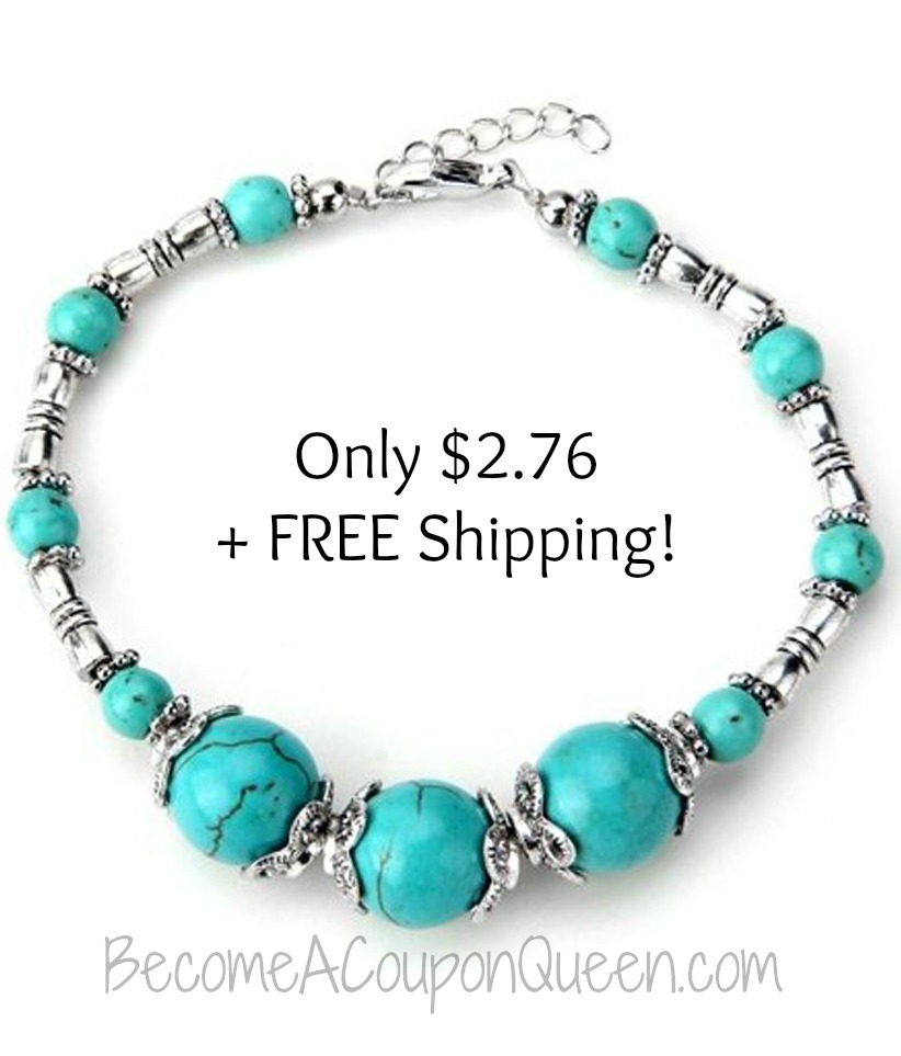turquoise and silver bracelet
