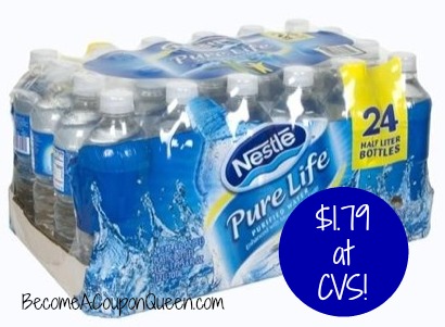 nestle pure life water 24 pack cvs