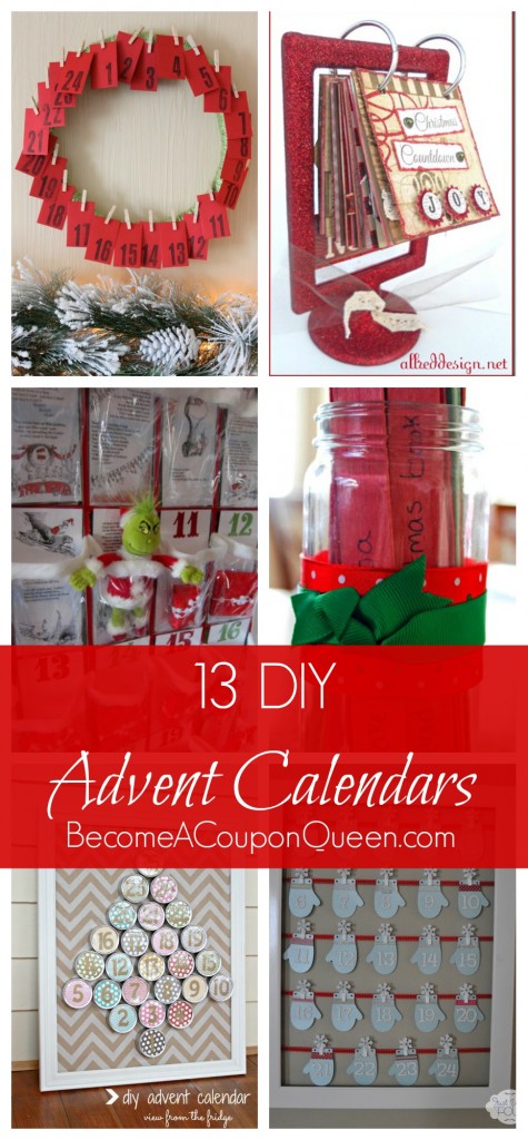 13 diy advent calendars