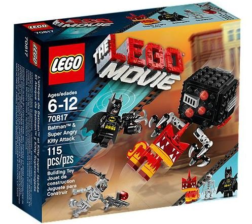 LEGO Movie Batman and Super Angry Kitty Attack Block