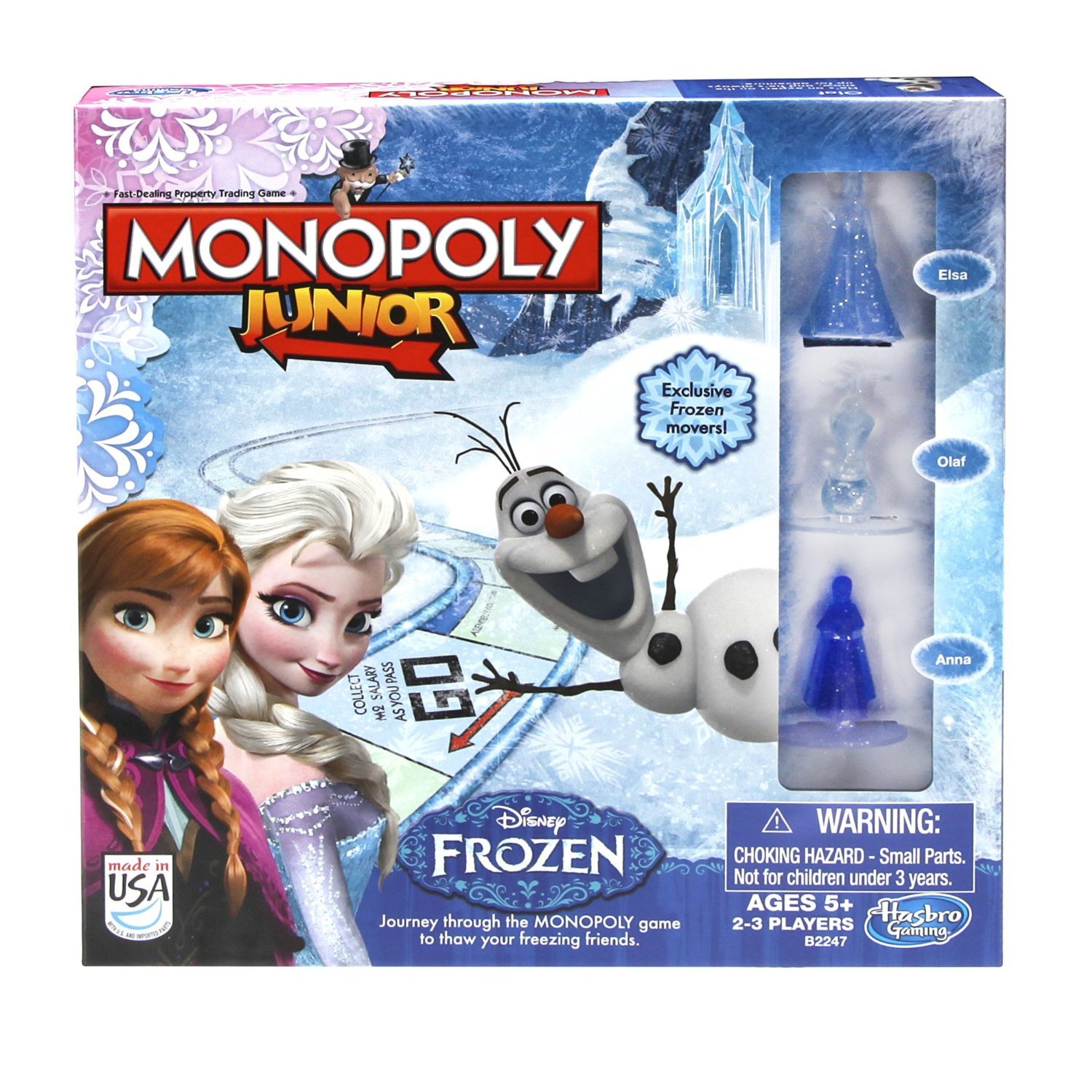 disney frozen monopoly junior