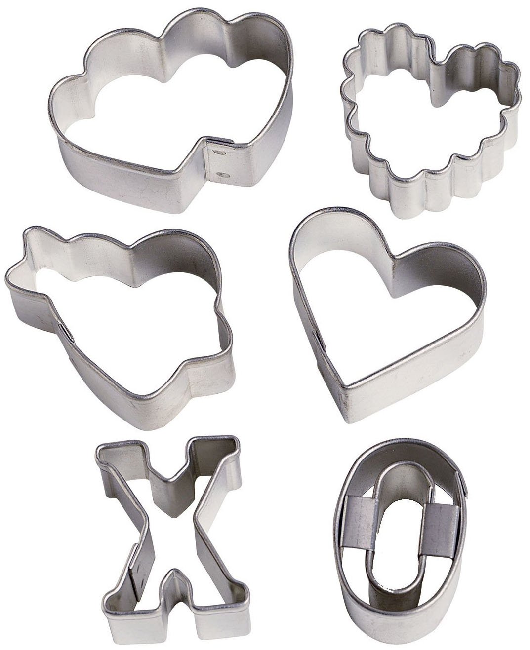 Wilton Valentine 6 Piece Mini Cookie Cutter Set Become A Coupon Queen 