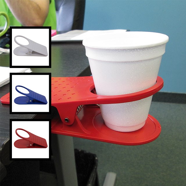 desk clip cup holder