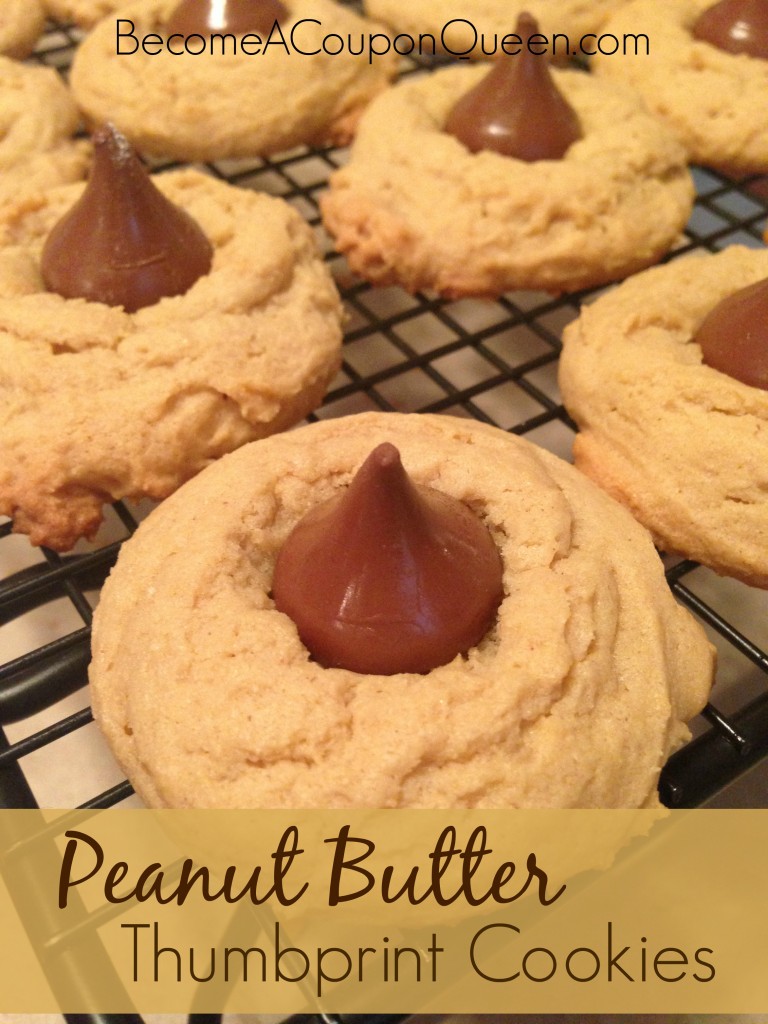 peanut butter thumbprint cookies