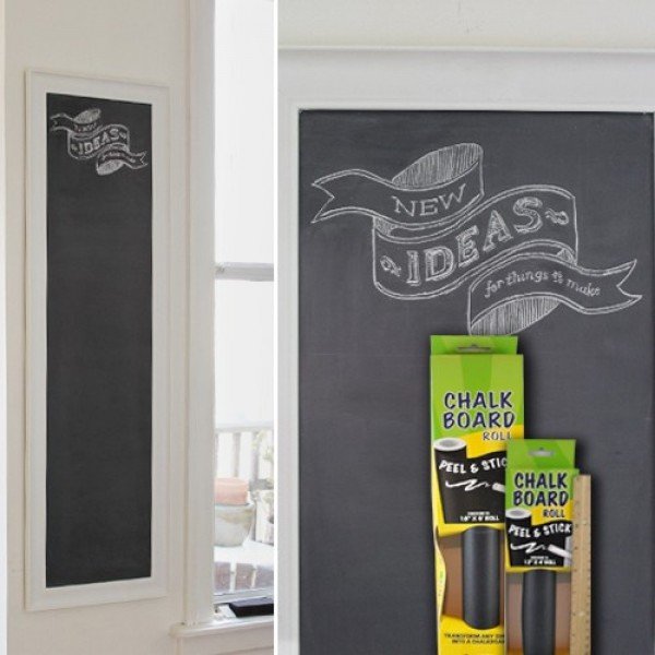 Contact Adhesive Chalk Board Paper Peel & Stick Roll