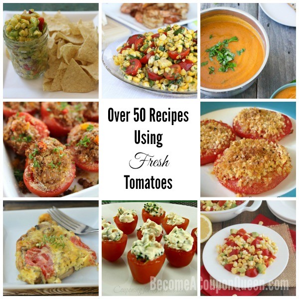 Recipes Using Fresh Tomatoes