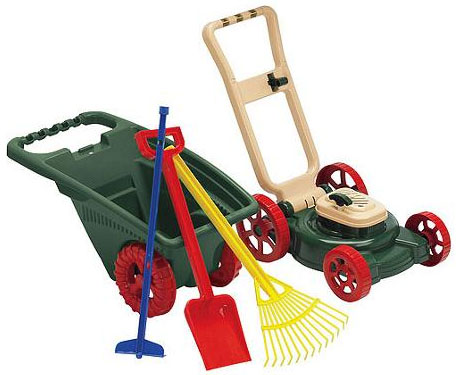 American Plastic Toy Gardener Set