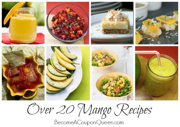 over 20 mango recipes
