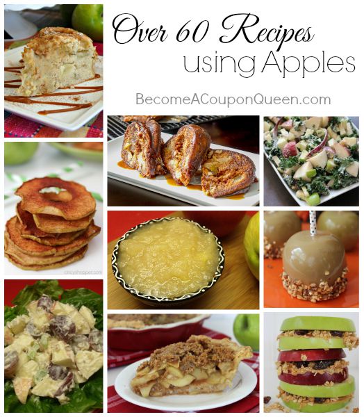over 60 recipes using apples