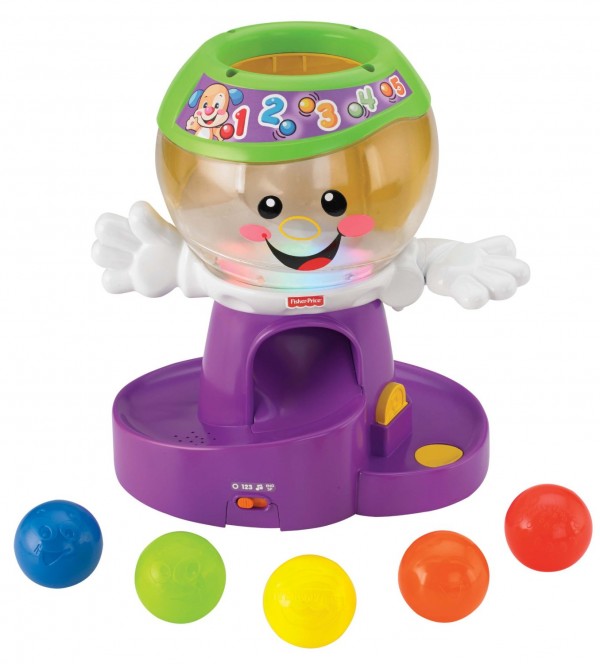 Fisher-Price Laugh & Learn Count and Color Gumball Machine
