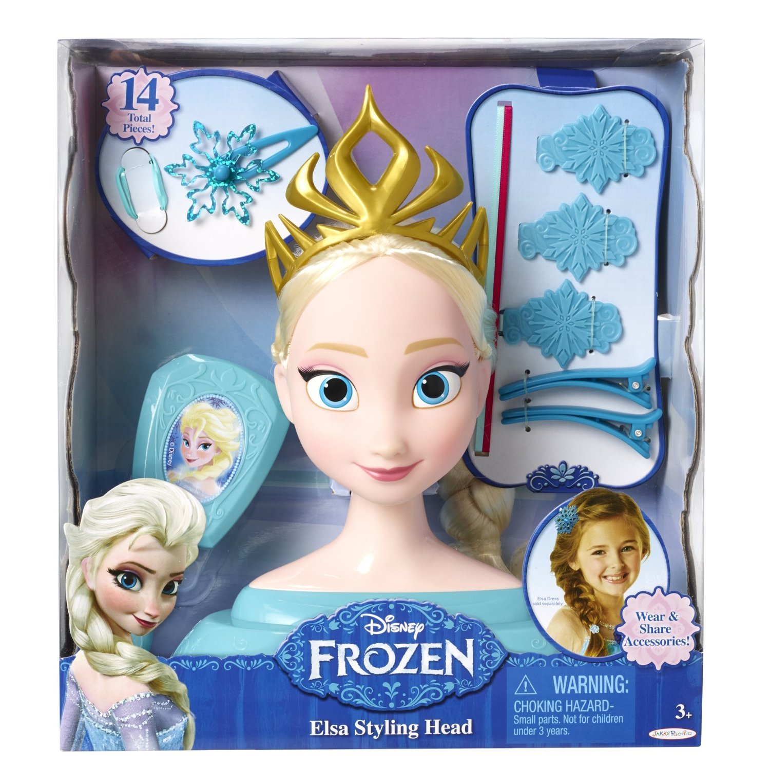 target elsa doll head