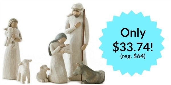 willow tree camel nativity