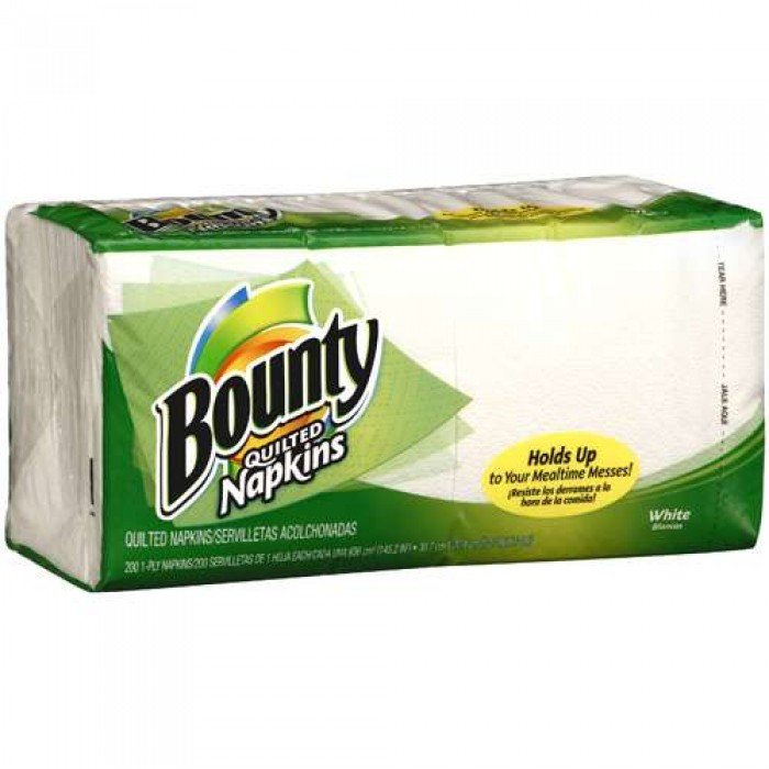 Kroger Bounty Napkins 200ct as low as 1.64! a Coupon Queen