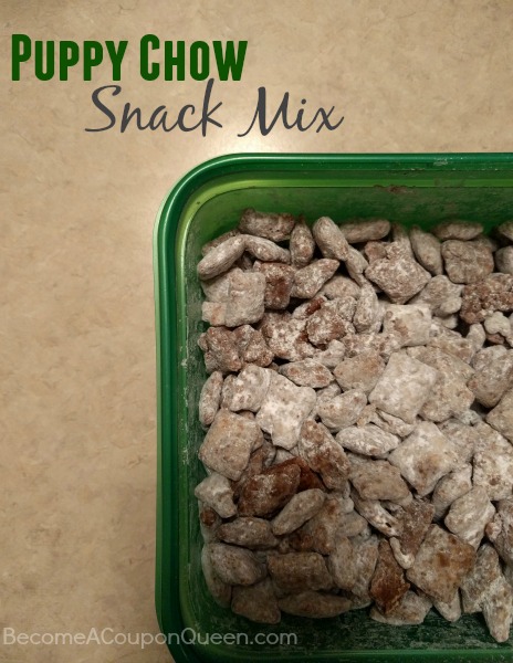 puppy chow snack mix
