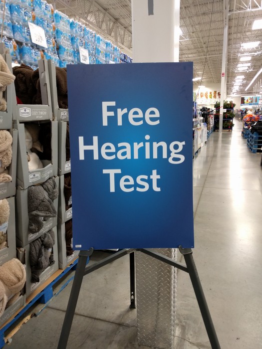 free hearing test at sam's club