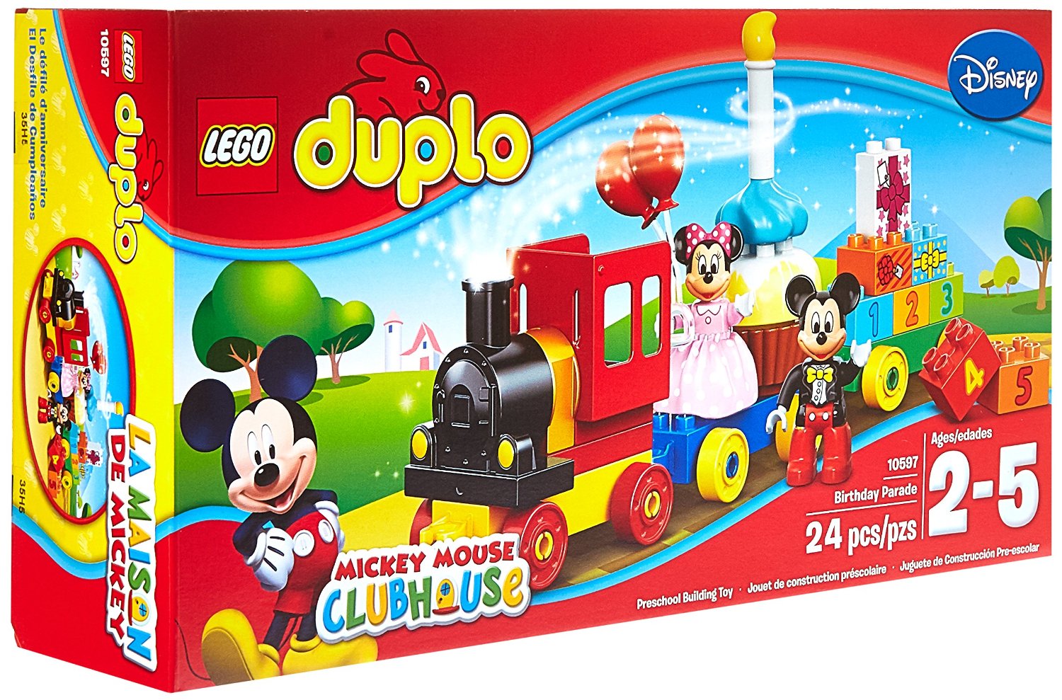 LEGO DUPLO Brand Disney Mickey and Minnie Birthday Parade Building Kit Only $17.49 ...1500 x 989