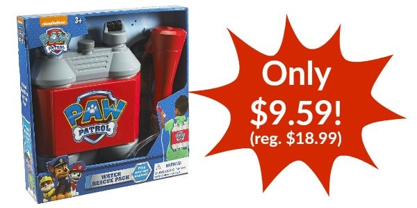 paw patrol water pack