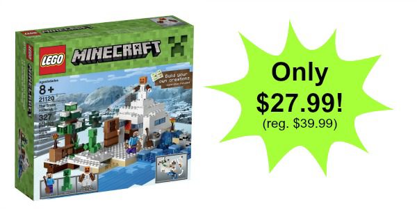 LEGO Minecraft the Snow Hideout Building Kit