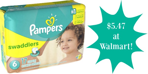 Walmart: Pampers Diapers Only $5.47! - Become a Coupon Queen
