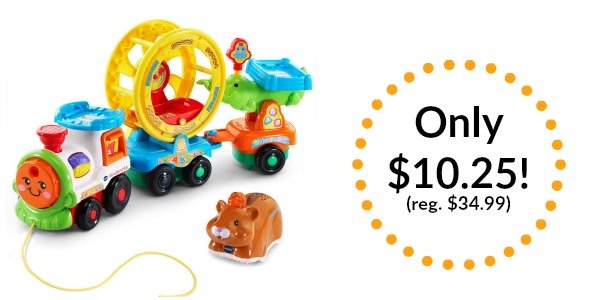 vtech roll and spin pet train