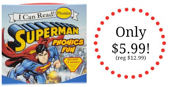 Superman Classic Superman Phonics Fun (Includes 12 Books)