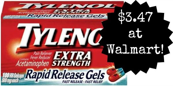 Tylenol Rapid Release Gelcaps