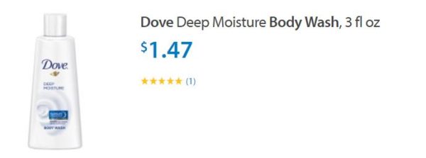 dove deep moisture body wash 3 oz