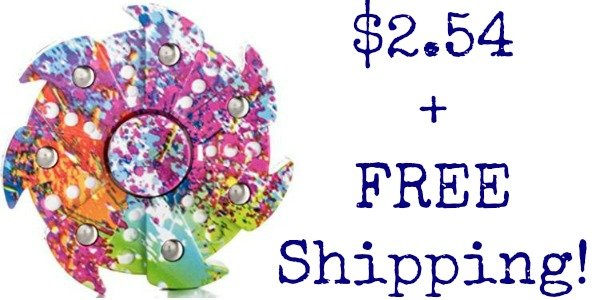 HOT Pinwheel Fidget Spinner Deal - $2.54 + FREE Shipping! - Become a 