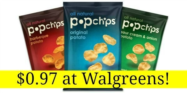 Walgreens Pop Chips Only 097 Become A Coupon Queen