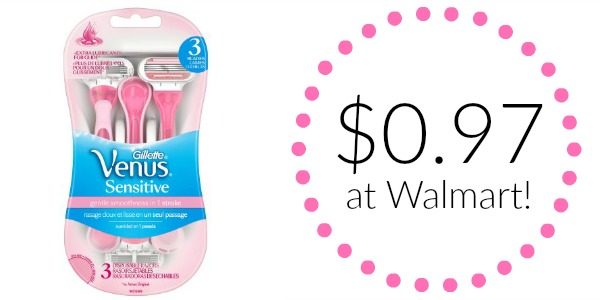 FREE Gillette Venus Disposable Razors at Walmart! a Coupon Queen