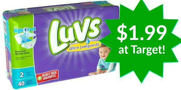 Target: Luvs Diapers Only $1.99! - Become a Coupon Queen