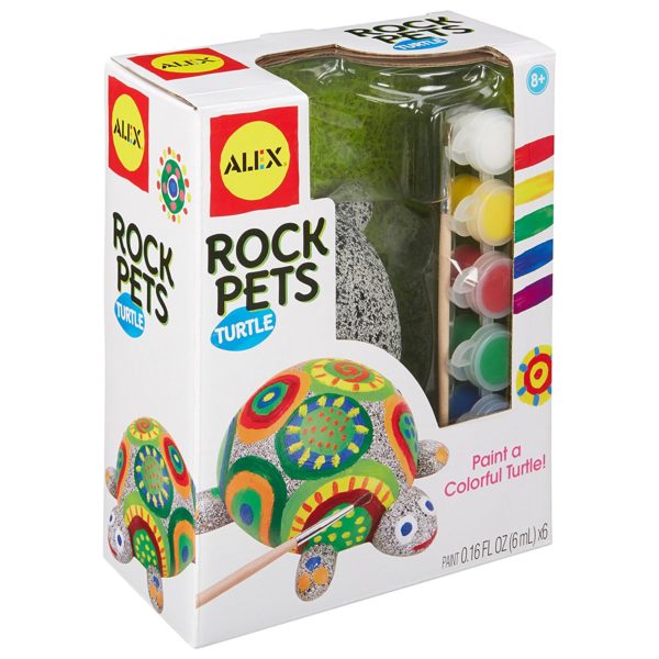 ALEX Toys Craft Rock Pets Turtle Kit
