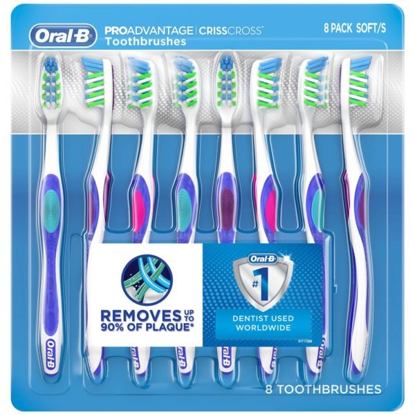 Sam's Club: Oral-B ProAdvantage CrissCross Toothbrushes, 8 Ct Only $9. ...