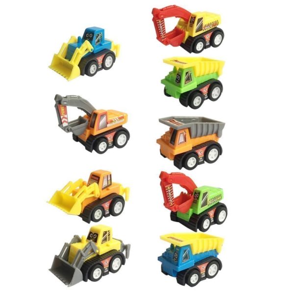 Pull Back Construction Vehicles