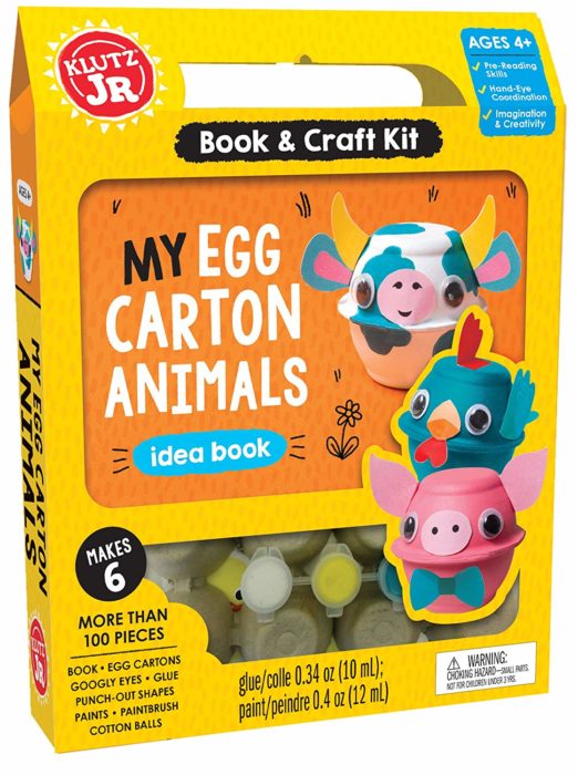Klutz My Egg Carton Animals Craft Kit