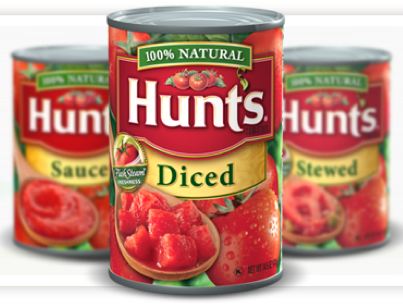 hunt's canned tomatoes