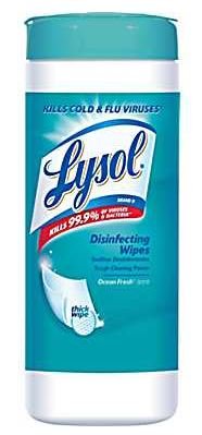 lysol wipes