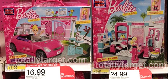 barbie mega bloks target