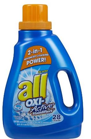 all oxi-active detergent
