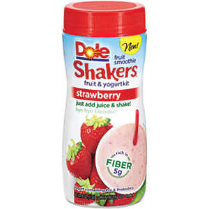 dole fruit smoothie shakers
